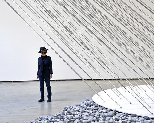 Yoko Ono llega al Museo Guggenheim