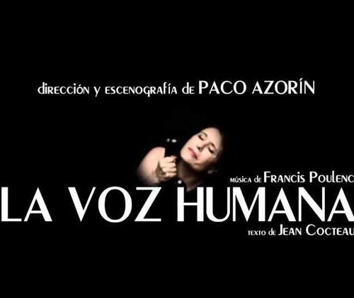 La voz humana de Paco Azorín