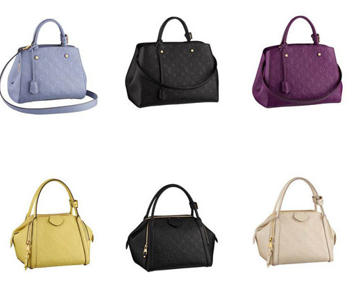 Louis Vuitton presenta dos nuevos it-bags en piel Monogram Empreinte