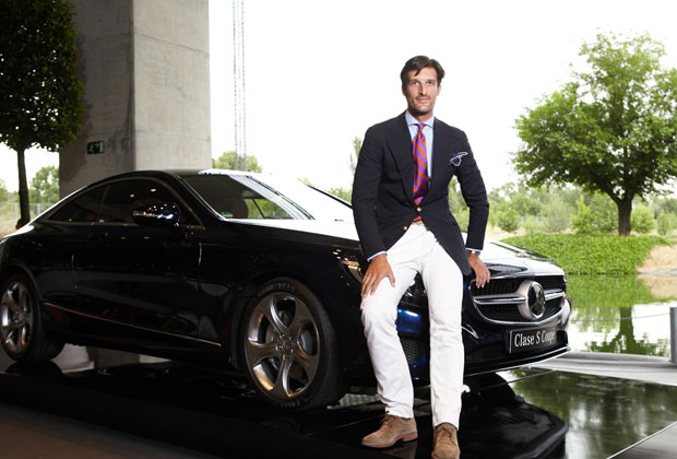 Rafael Medina y el nuevo Clase S Coupé de Mercedes-Benz