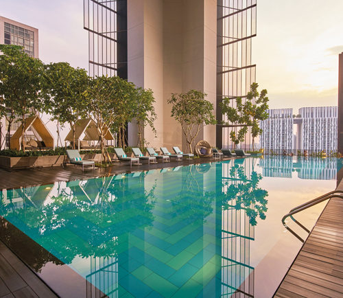 Oasia Hotel Downtown Singapore Kettal