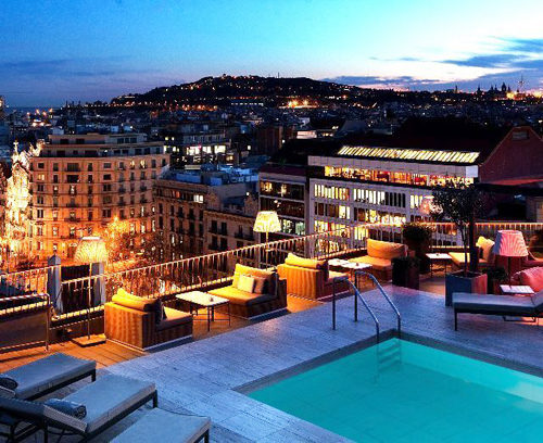 Majestic Hotel&Spa terraza barcelona
