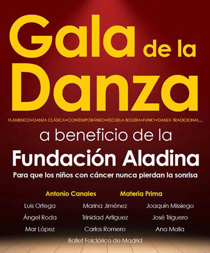 fundacion aladina gala danza madrid