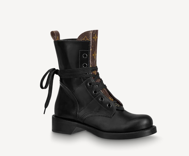 bota militar cordones louis vuitton