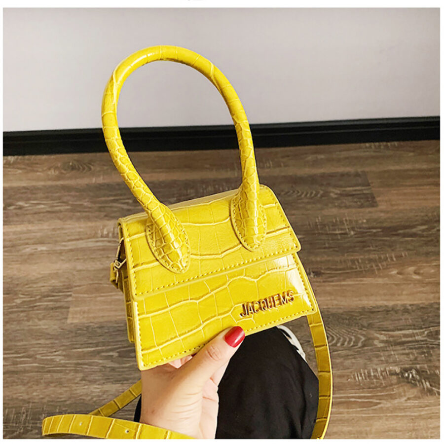 Bolso mini amarillo