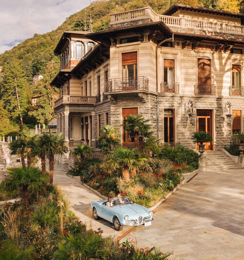 Lago di como alfa romeo giulietta mandarin oriental